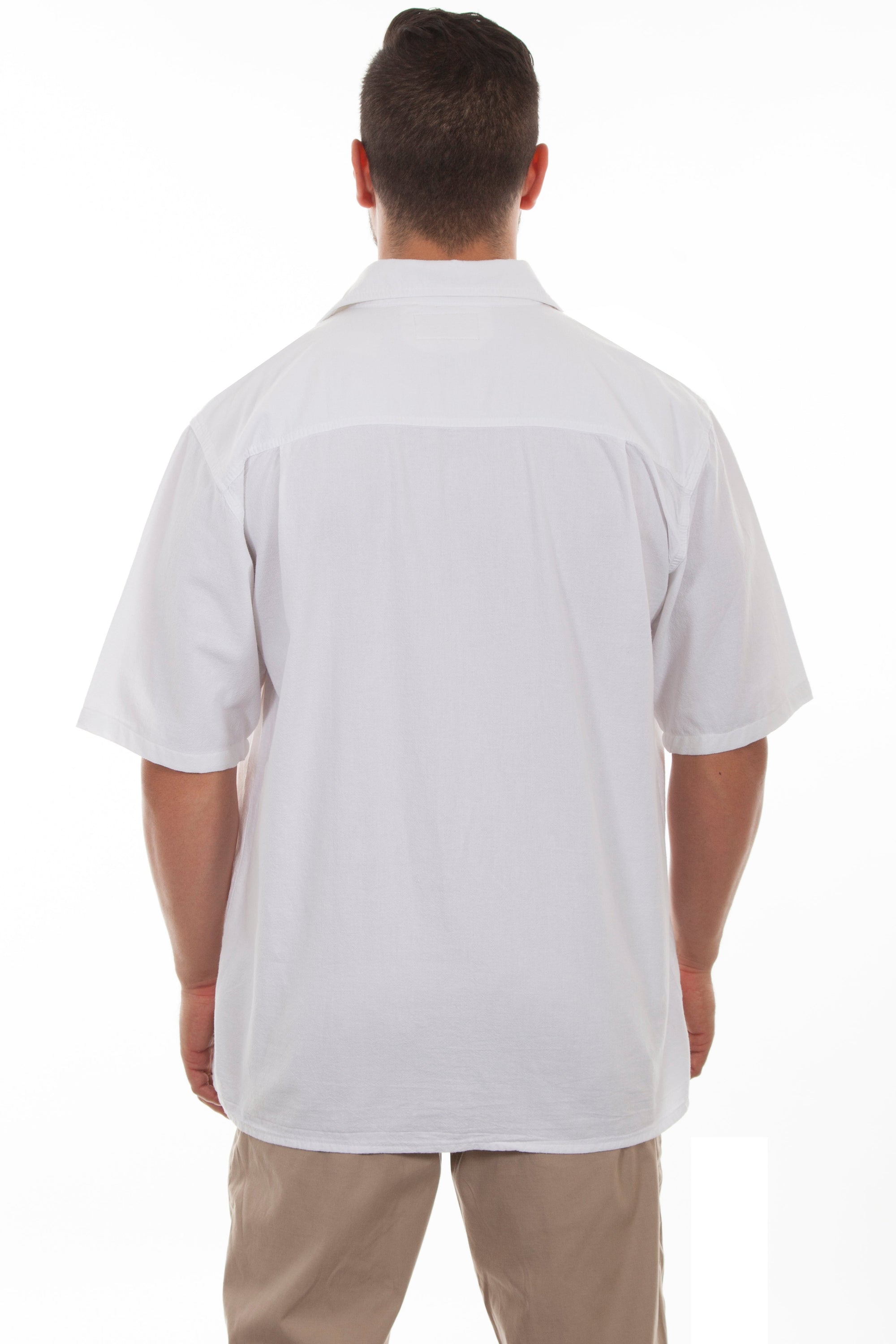 S.s Men's Emb. Front Shirt - CM9S