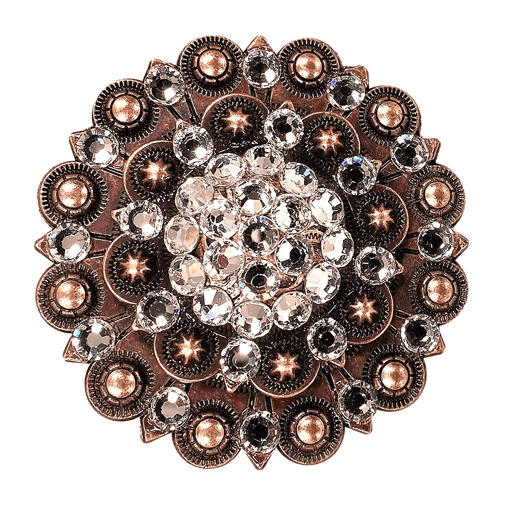 Clear Copper Berry Jacket European Crystal