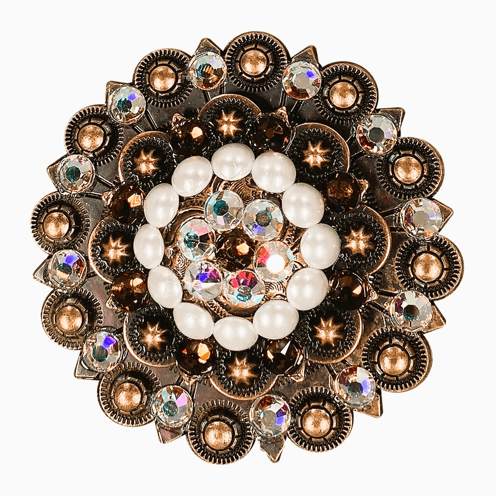 Topaz, AB &amp; Pearl Berry Jacket European Crystal