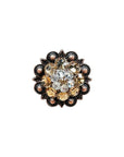 Copper Champagne, Clear Crystal Conchos Sizes from 1"-3" and Buckles