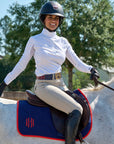 Megan Knee Patch Breeches - Beige