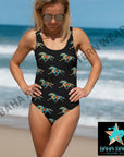 Yeehaw Aztec Horse One Piece Swimsuit