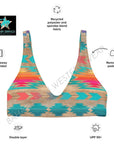 Yeehaw Southwest Aztec Bikini Top