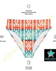 Yeehaw Aztec Print Bikini Bottom