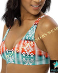 Yeehaw Aztec Print Bikini Top