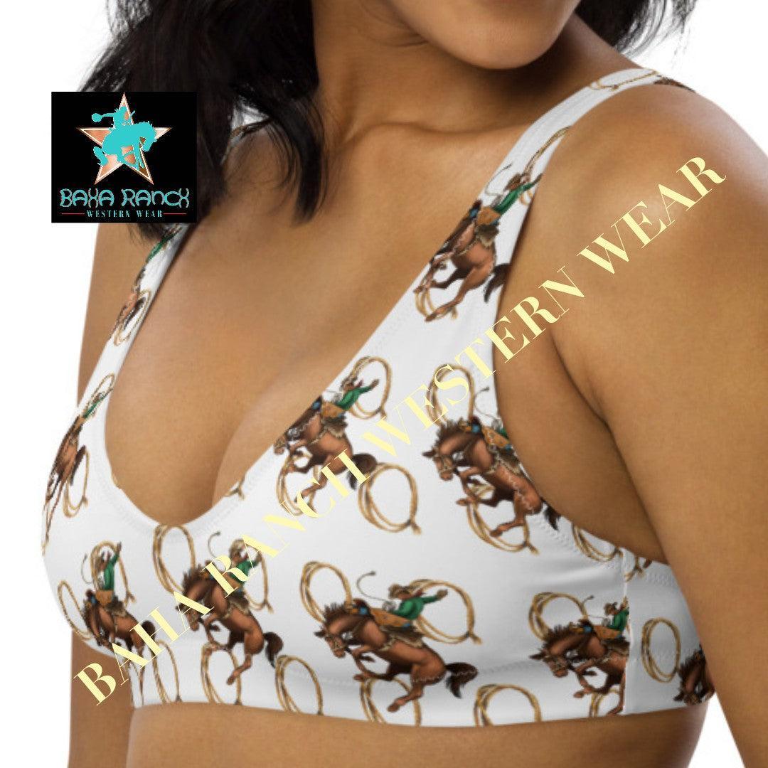Yeehaw Rope &amp; Ride Bikini Top