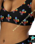 Yeehaw Sunset Cactus Bikini