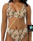 Yeehaw Longhorn Ranch Cactus Bikini