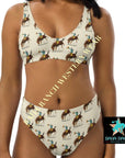 Yeehaw Vintage Rodeo Cowboy Bikini