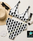 Yeehaw White Aztec Bikini