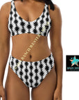 Yeehaw White Aztec Bikini