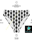 Yeehaw White Aztec Bikini Bottom