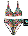 Yeehaw Turquoise Cowgirl Bikini