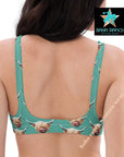 Yeehaw Highland Cow Bikini Top