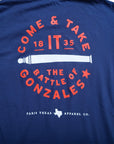 Come and Take It Pocket T-Shirt - Navy