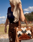 Conway Cowhide Concealed Carry Purse
