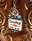 Cowboy Play Statement Necklace