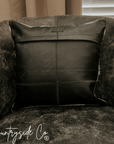 Patchwork Cowhide Throw Pillow Cover