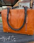 Laney Tooled Leather Conceal Carry Handbag
