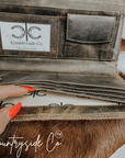 Loretta Cowhide Wallet by Countryside Co.
