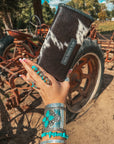 The Elva (Black Leather) Wallet a Haute Southern Hyde by Beth Marie Exclusive