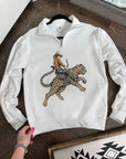 Cowboy Jaguar Quarter Zip