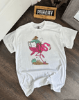 Cowgirl Flamingo Tee or Crewneck
