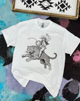 Cowboy Zoo Tee or Crewneck
