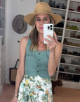 MASON'S DAUGHTER Andrea Top, Sage Green