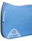 European Cotton Dressage Saddle Pad - Sky Blue