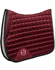 Satin Classic Jump Saddle Pad - Crimson Rose