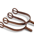 Metallic Bronze Spurs - Long Shank