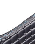 Romance Collection Satin Classic Dressage Saddle Pad (Full) - Slate Luxe