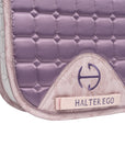 Romance Collection Satin Classic Dressage Saddle Pad (Full) - Orchid Mist