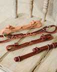 AJ Tack Latigo Braided Curb