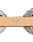Lane Silver Concho Belt - Desert Clay