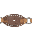 Lane Silver Disc Belt - Desert Clay