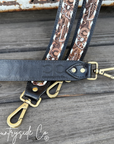Desert Chic Leather Purse Strap
