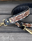 Desert Chic Leather Purse Strap