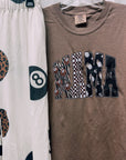 Flame Dice Neutral Mama – Espresso Comfort Colors Tee