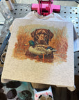 Hunting Dog TEE or CREWNECK