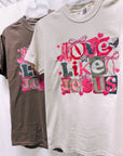 Love like Jesus comfort color tee