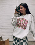 Camo Jesus hot pink outline tee or sweatshirt