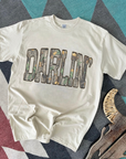 Camo Darlin’ Tee or Crewneck