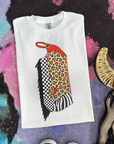 Leopard Chap Tee or Crewneck