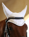 European Cotton Ear Net - White