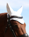 European Cotton Ear Net - White