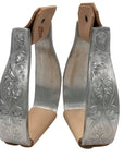 Engraved Aluminum Visalia Show Stirrups