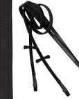 ExionPro Twin Designer Fancy Stitched English Snaffle Bridle with Reins