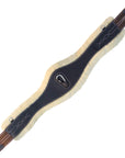 ExionPro Fancy Stitched Snap Over Lay Girth - Matching Elastic